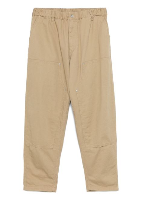 Beige elasticated waistband trousers Yohji Yamamoto - men YOHJI YAMAMOTO | HPP980401